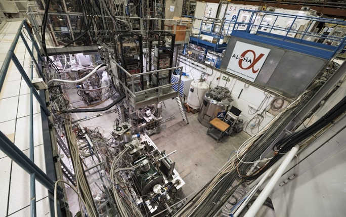 View of the ALPHA experiment (Image: CERN)