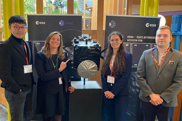 Dr Stefania Soldini and her team at the European Space Research and Technology Centre