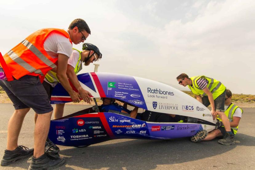 A group of students working on Arion 8