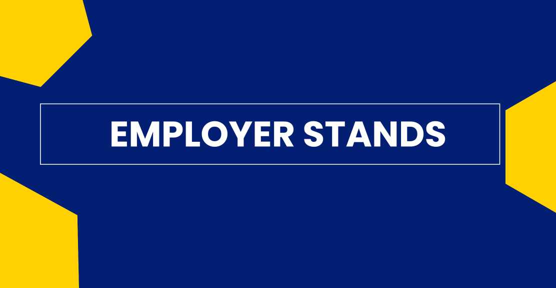 employer stands