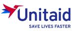 The Unitaid logo is the organisation name written above the words 