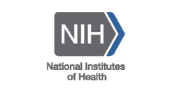 The NIH logo is the initialisation above the full organisation name 