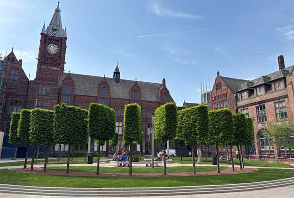University Quadrangle outdoor space