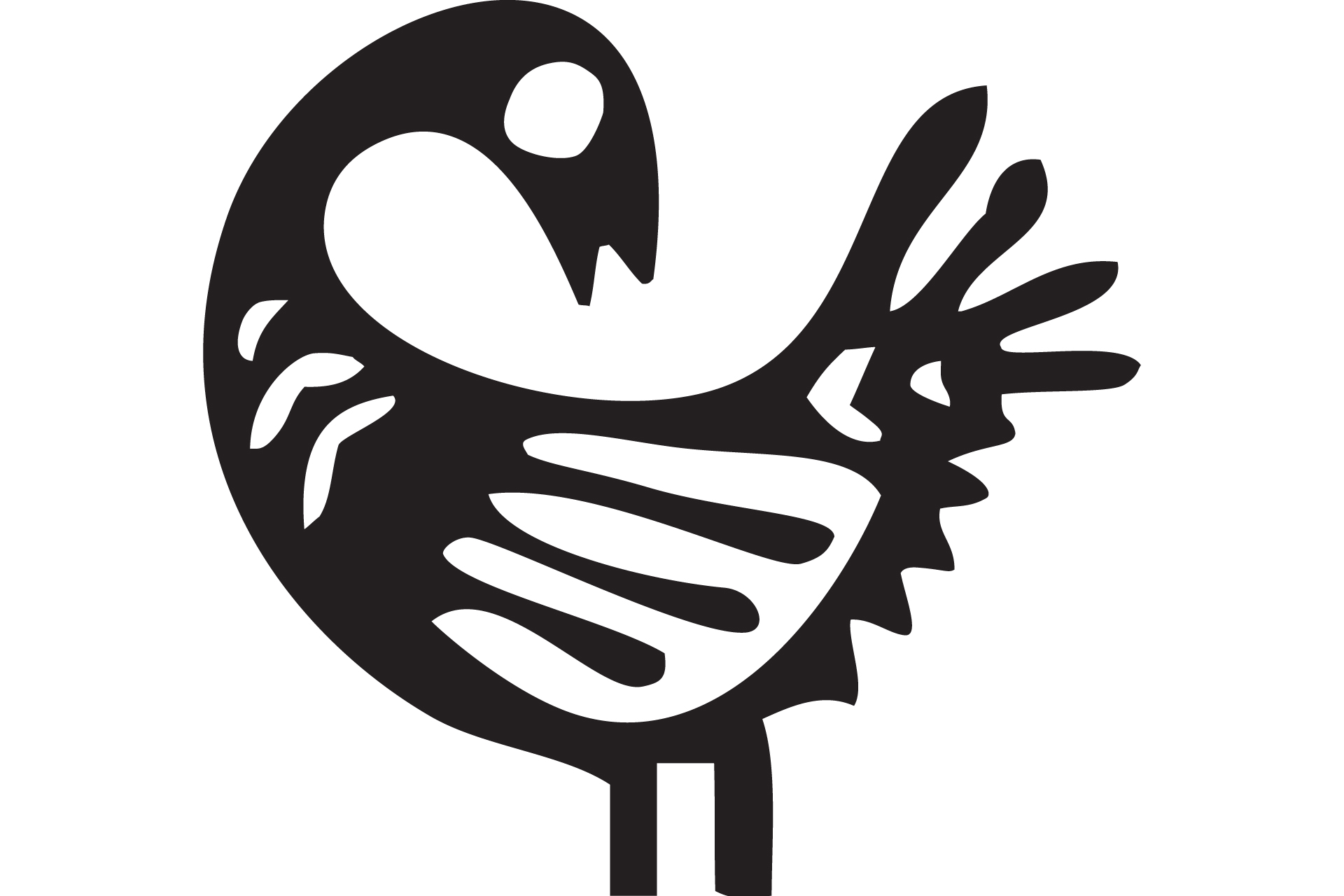 Sankofa bird icon