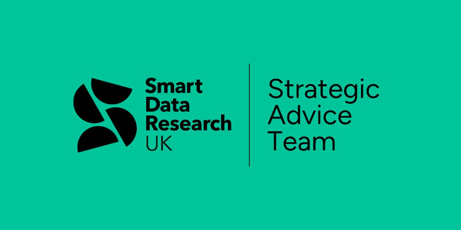 Smart Data Research UK team logo on green background