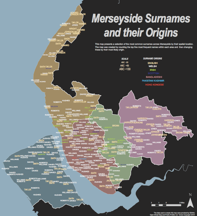 Merseyside surnames: News item
