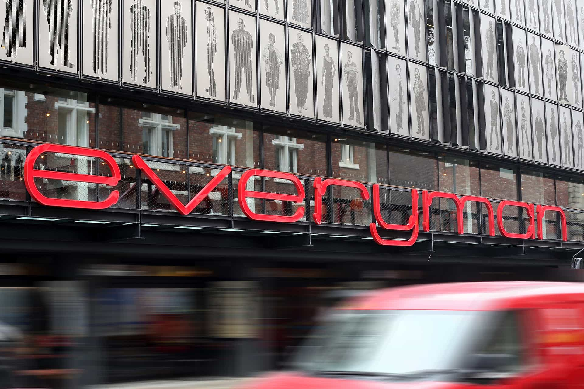 Close up of the Everyman Theatre building