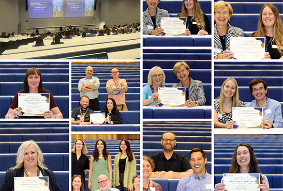 Collage of all of the IPH Away Day Award Winners