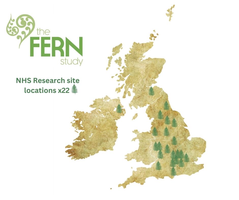 FERN Study Site map