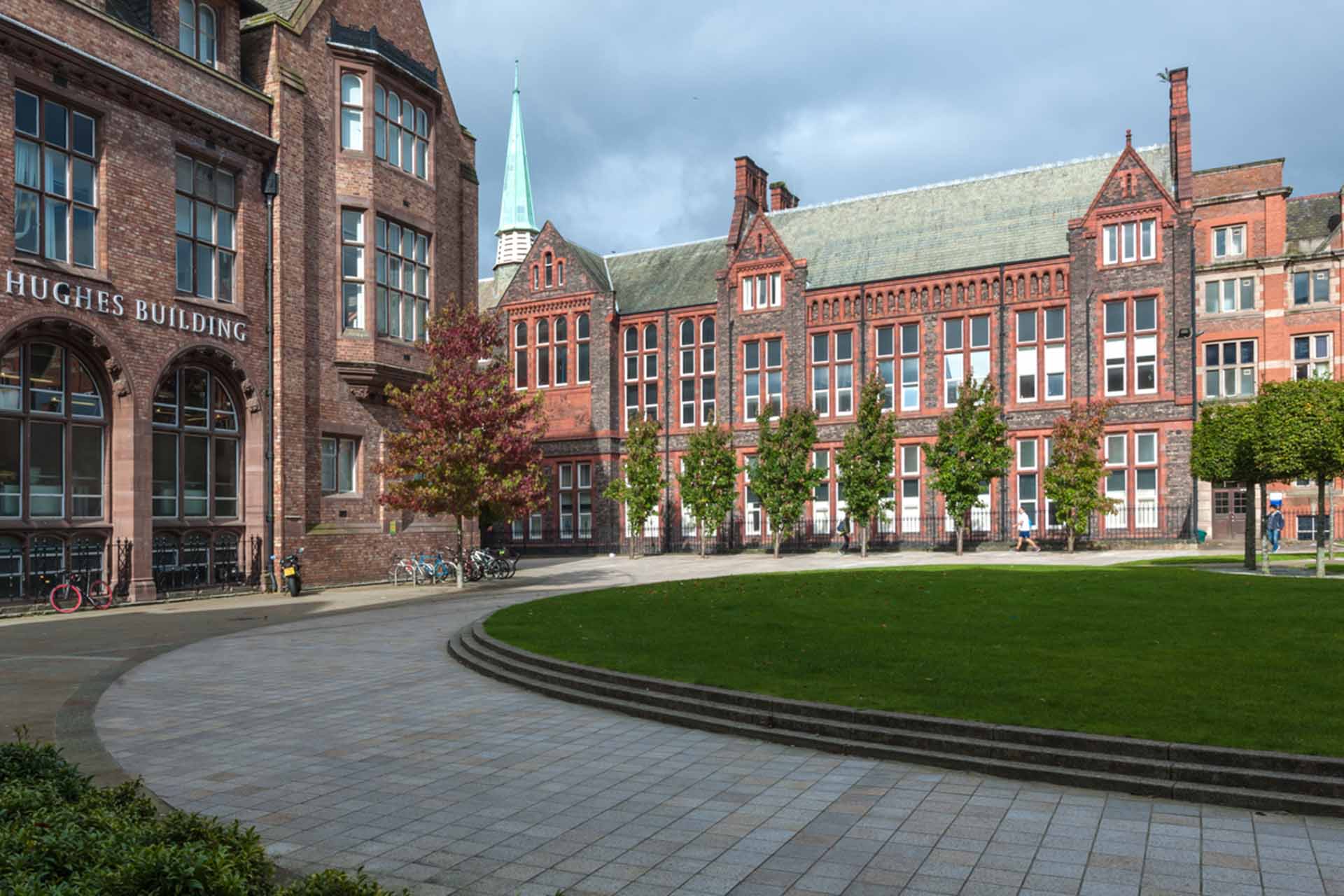 The Quadrangle square in the university of Liverpool