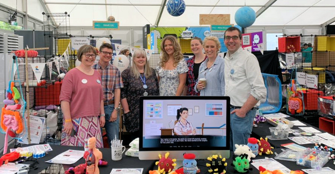 Pharmacology team at Cheltenham Science Festival