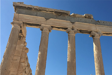 North porch of Erechteion, Acropolis of Athens (ca 421-405 BC)