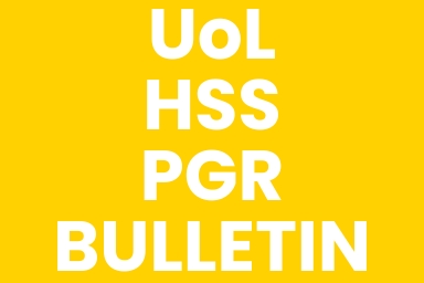 White text on a yellow background