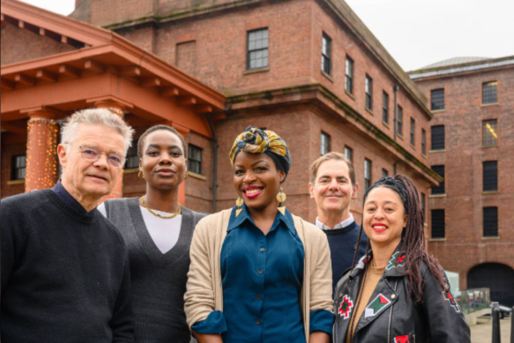 People standing outside Tate Liverpool