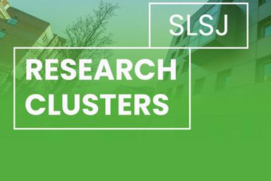 A green logo for SLSJ Research Clusters