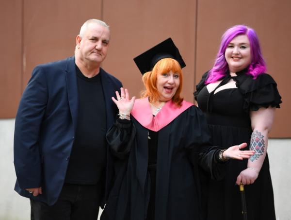 Viv Woerdenweber celebrates her graduation (Image: Andy Teebay/Liverpool ECHO)