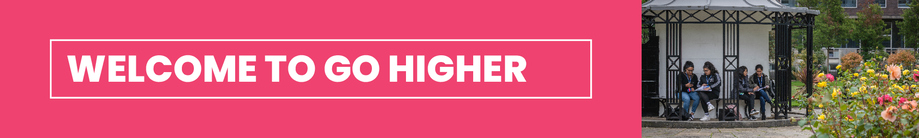 Welcome to Go Higher banner