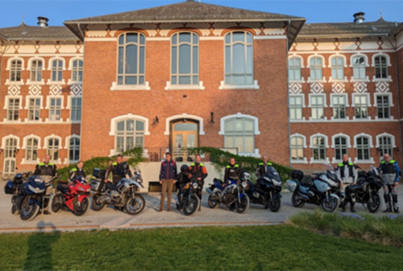 Motorcycle tour of Europe