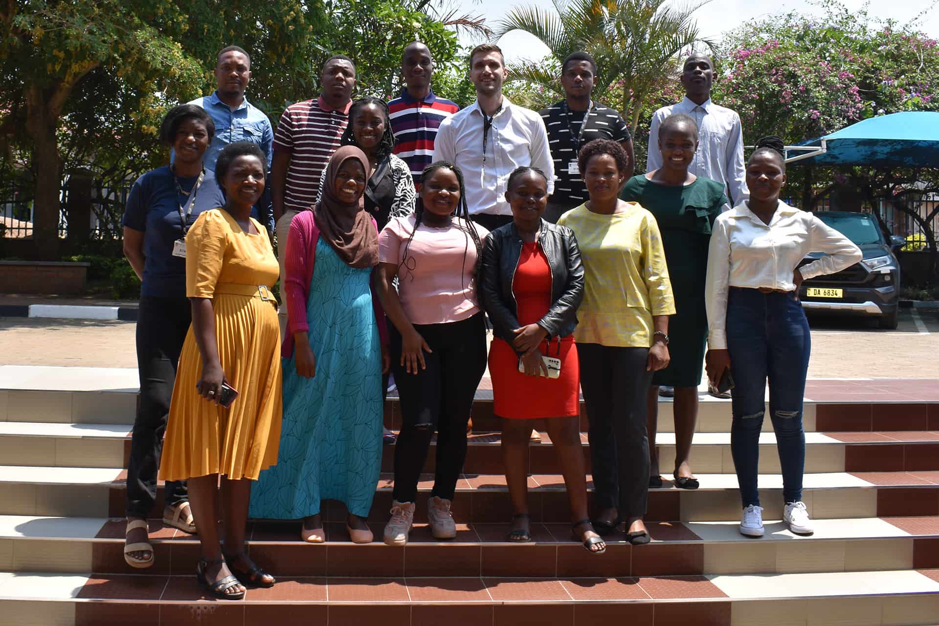 Pete Johnston and colleagues in Malawi