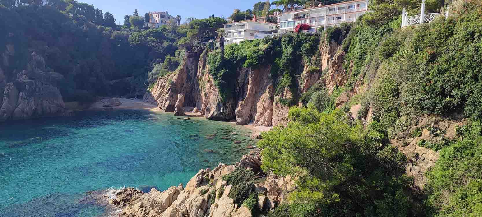 A view of Blanes (Cataluña)