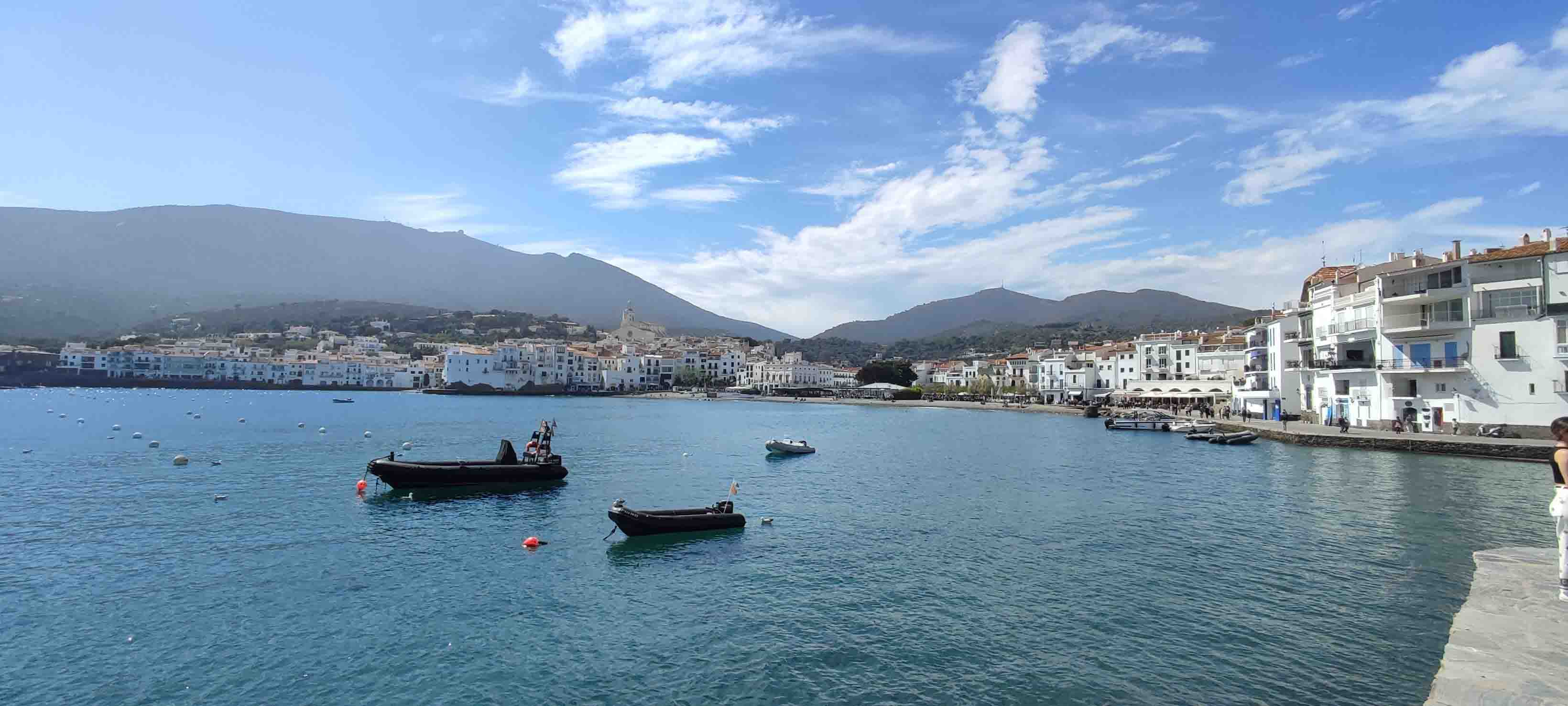 A view of Cadaqués (Cataluña)