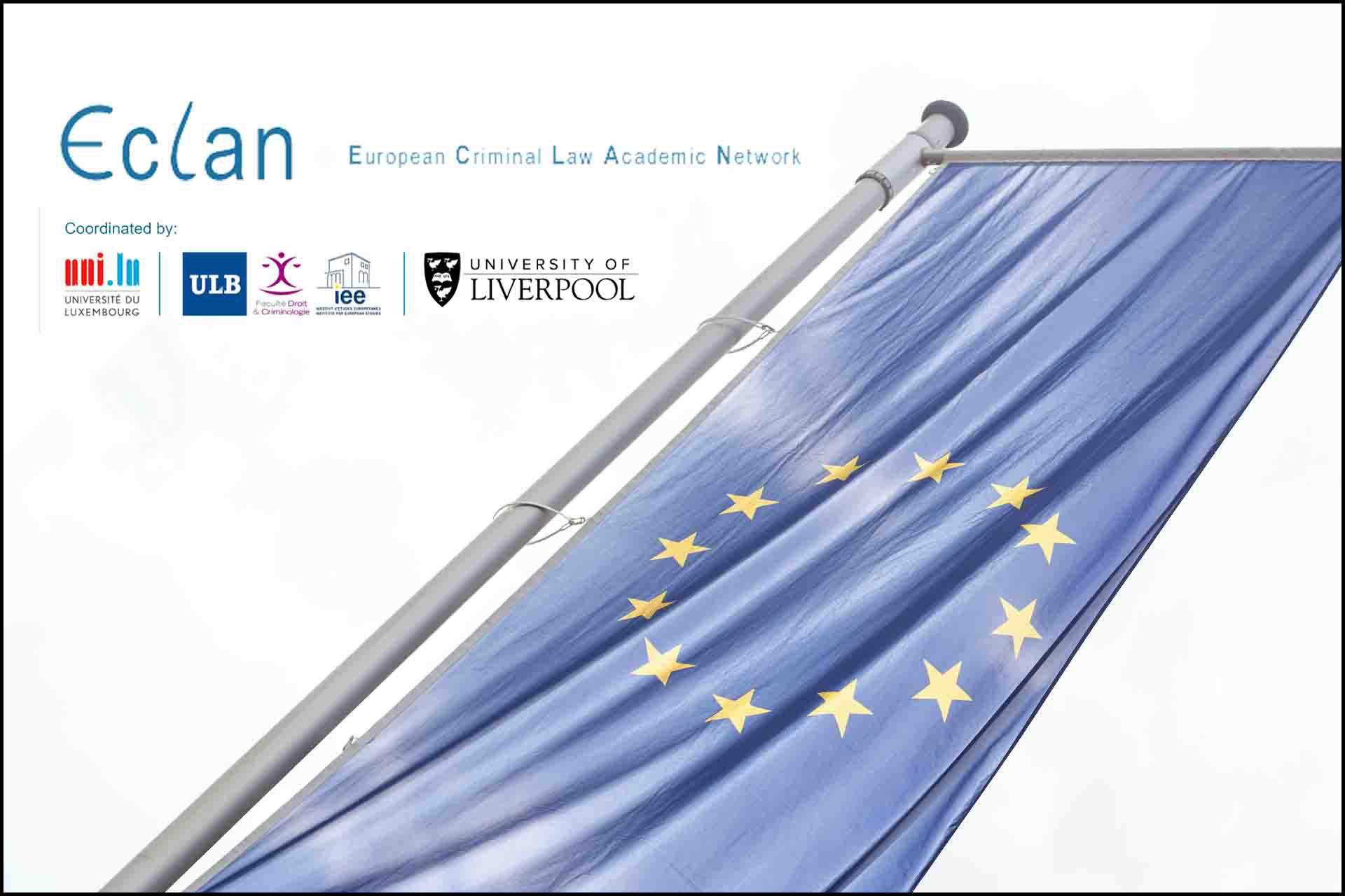 European flag with ECLAN logo overlay.