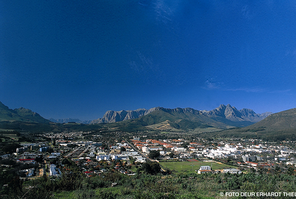 Stellenbosch University view.