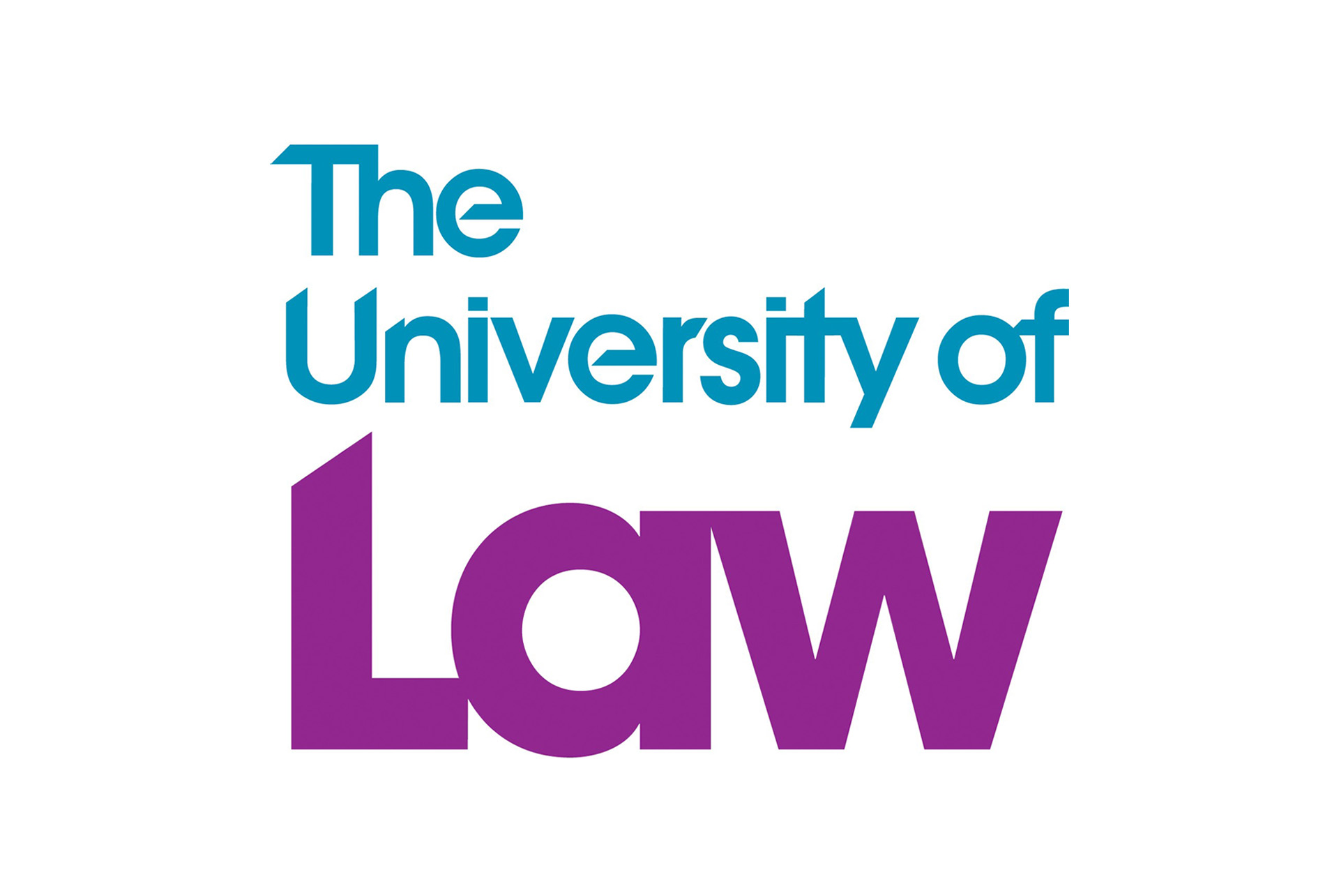 ULaw logo: ULaw logo: The text 'The University of' is in blue, with the word 'Law' in purple.