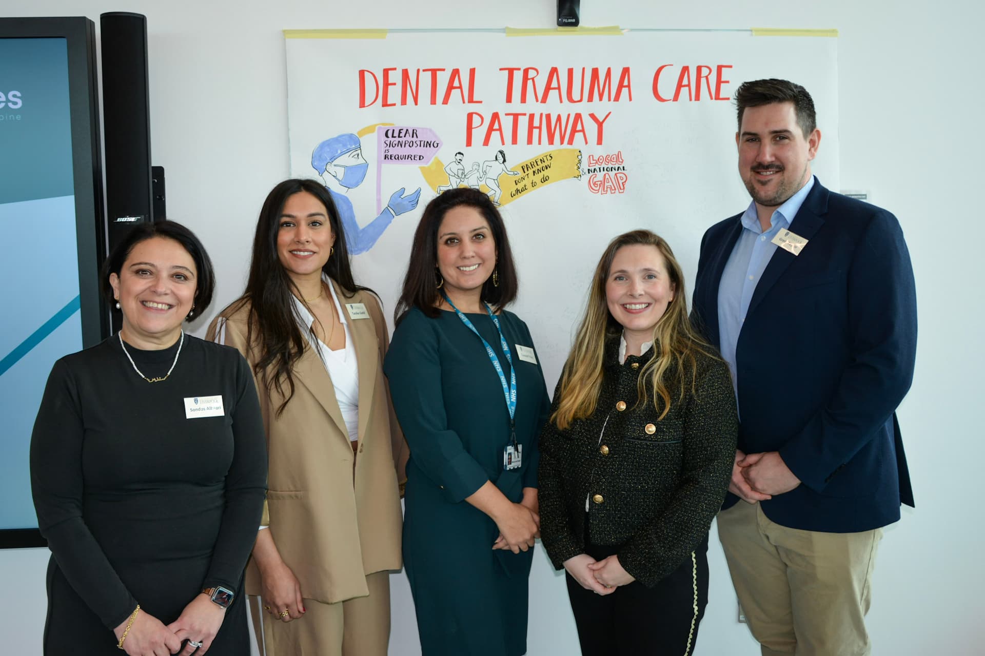 Presenters at the Dental Trauma Policy Engagement event