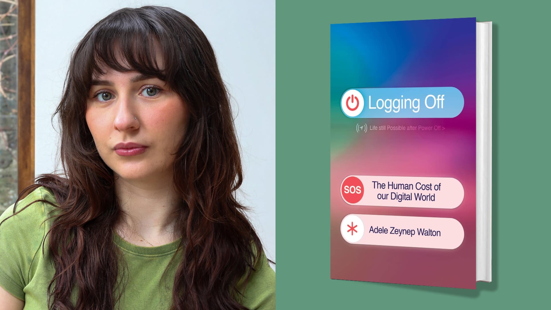 Adele Zeynep Walton and Logging Off book cover