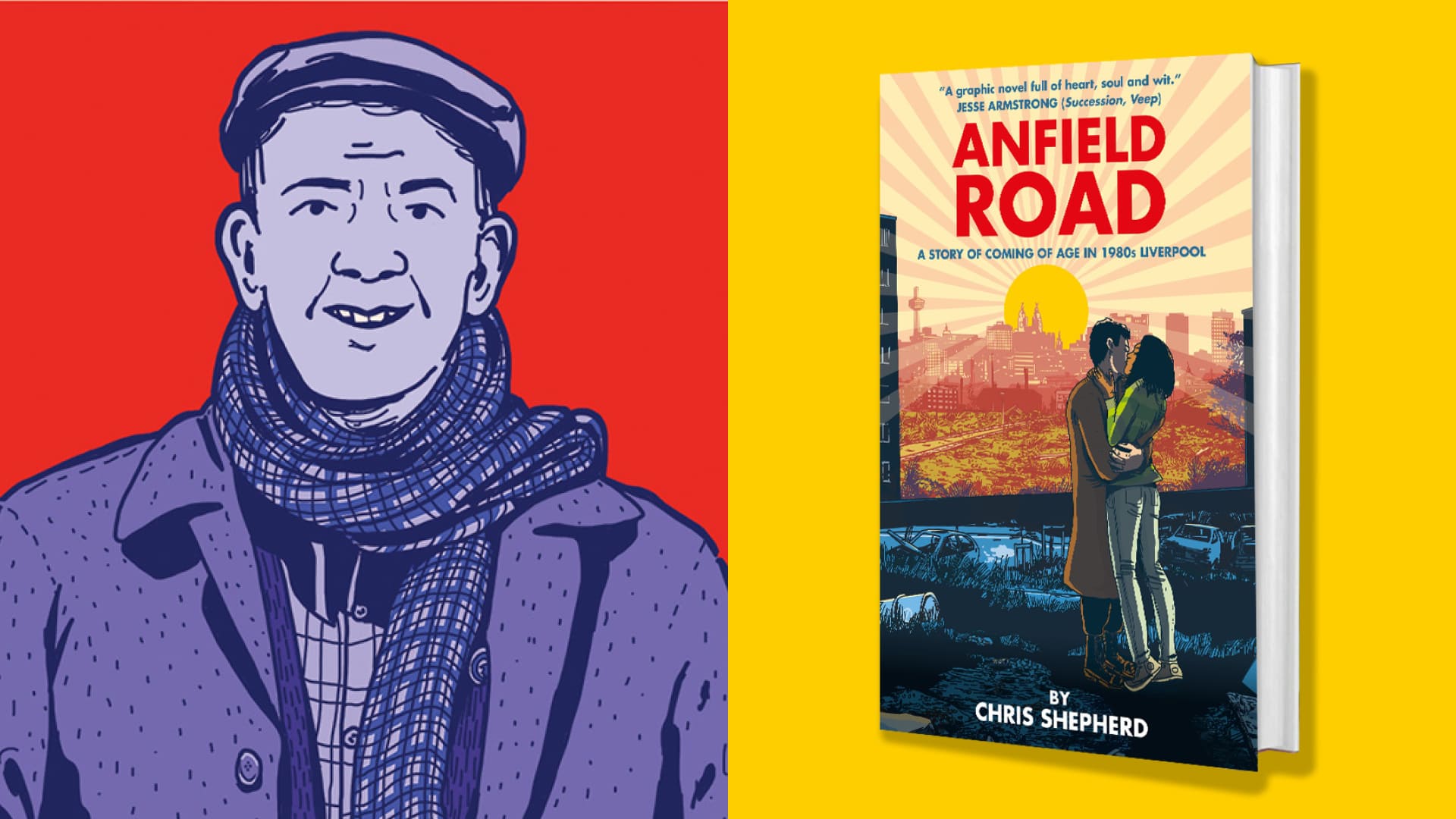 Chris Shepherd and Anfield Road book cover