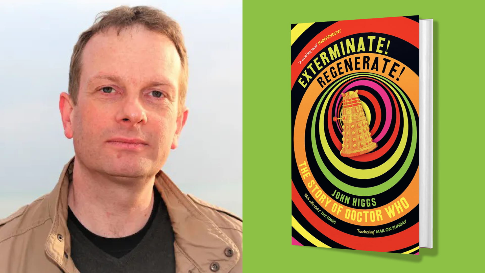 John Higgs and Exterminate Regenerate book cover