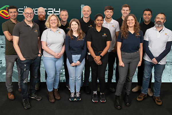 A group of people posing for a photo.