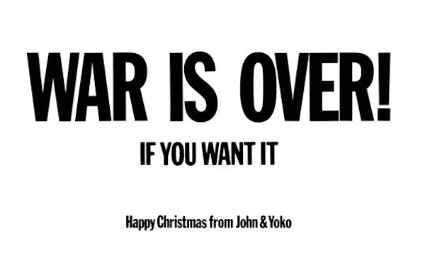 Merry Xmas (War is Over) - Department of Politics - University of Liverpool