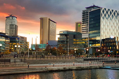 Manchester skyline