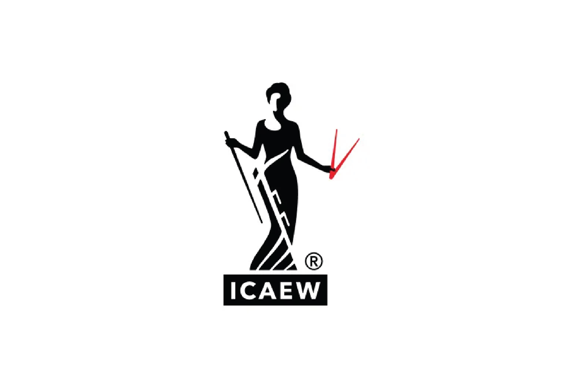 Coloured logo of ICAEW
