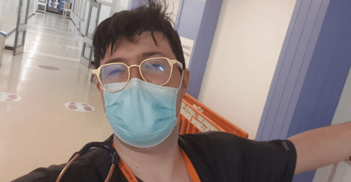 student doctor in PPE
