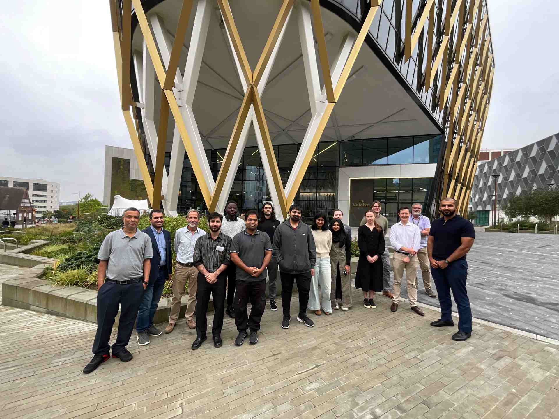 The Defence Data Research Centre  group photo