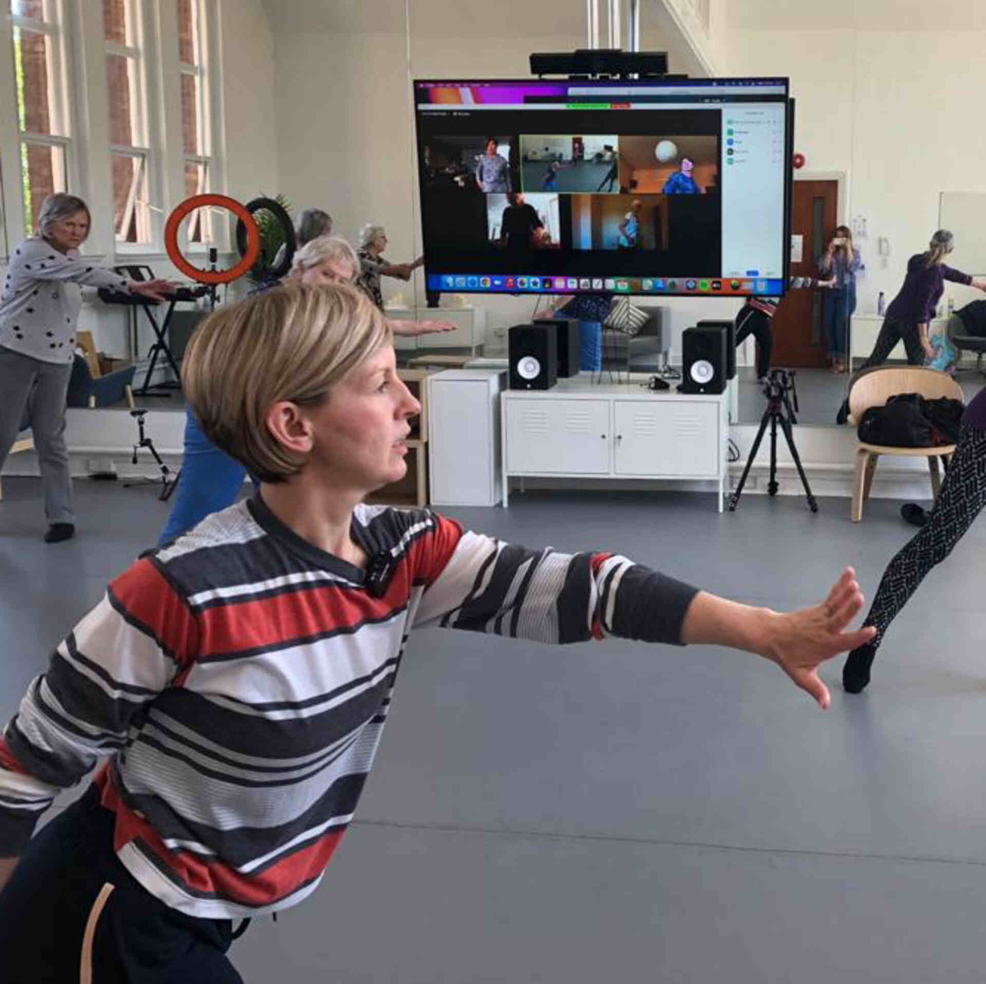 Exercise class for dementia