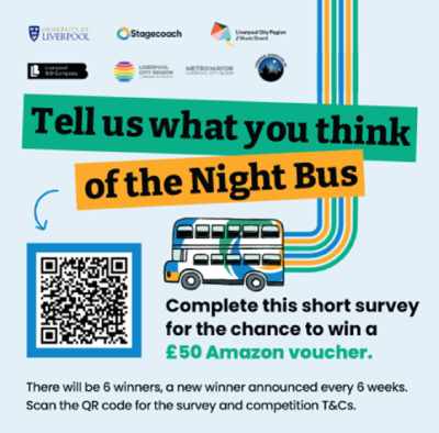 Night bus poster