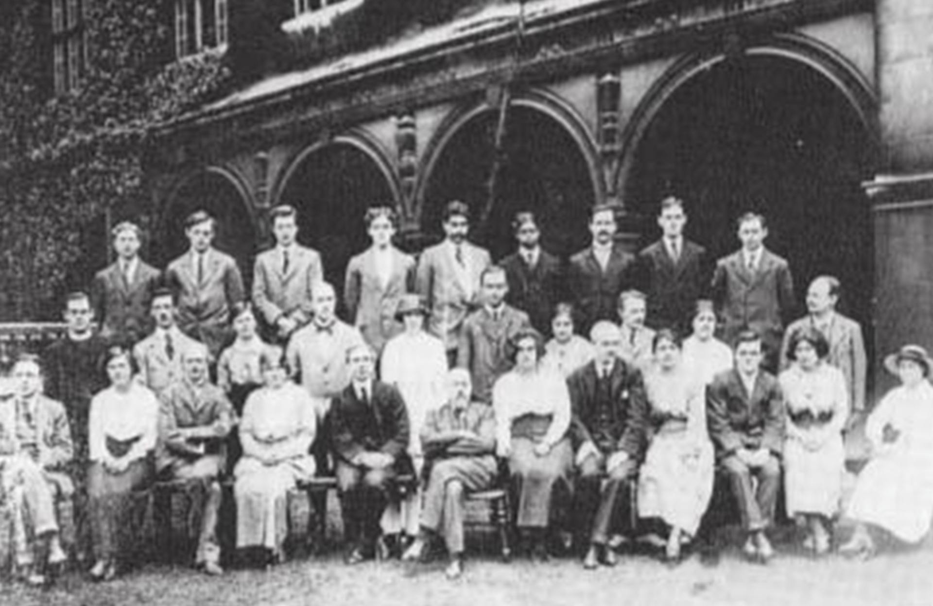 Moral sciences group photo at Cambridge