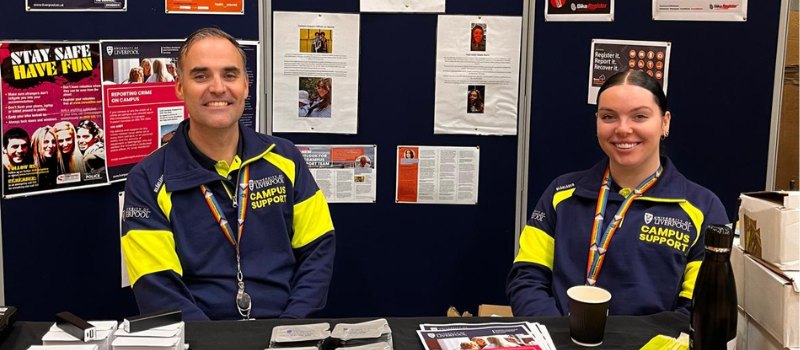 Campus support officers at the staff discovery day