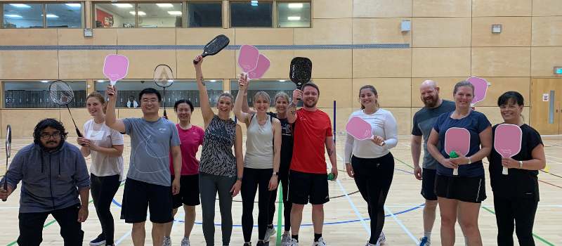 Staff pickleball