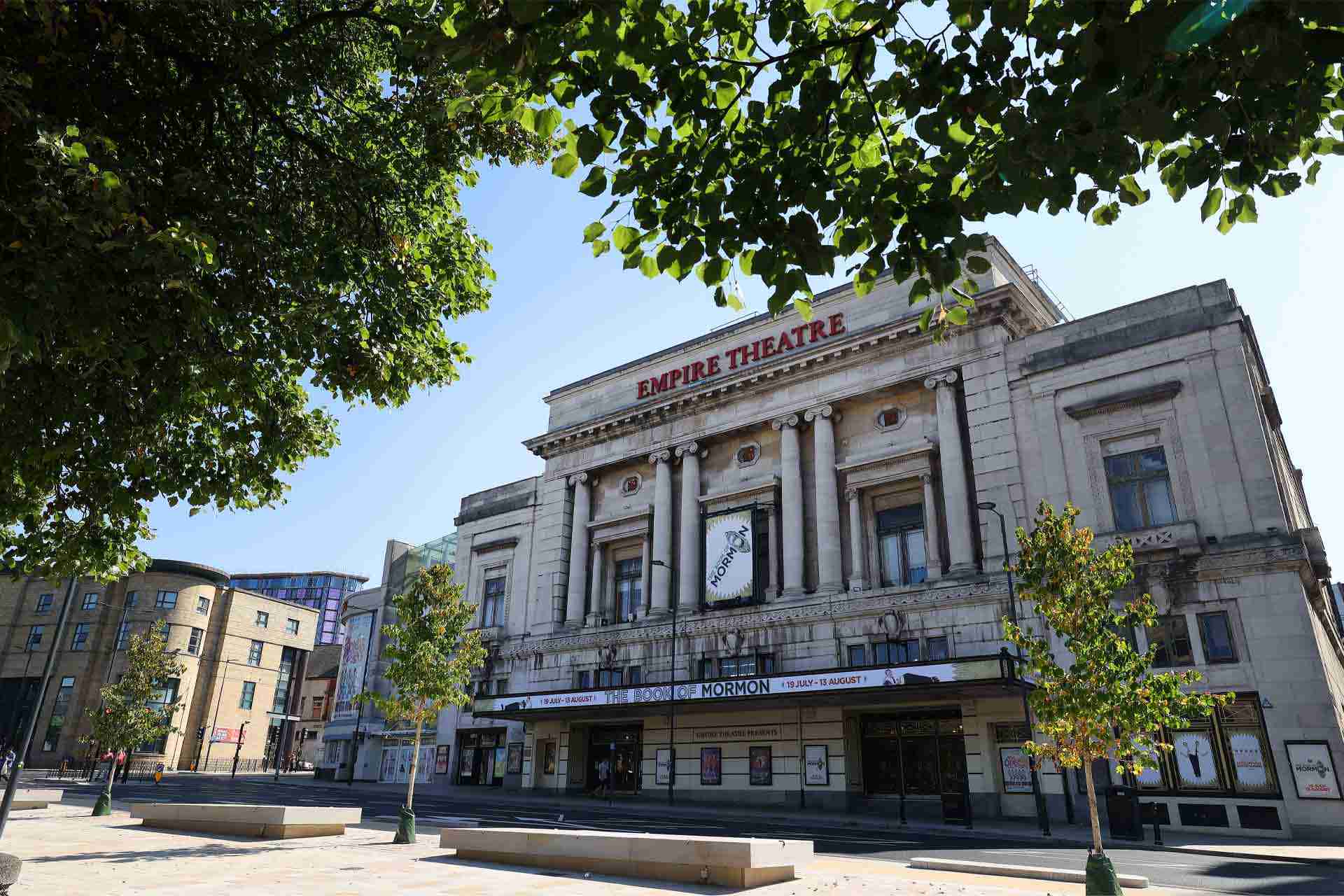 Exterior shot of Liverpool's Empire Theatre