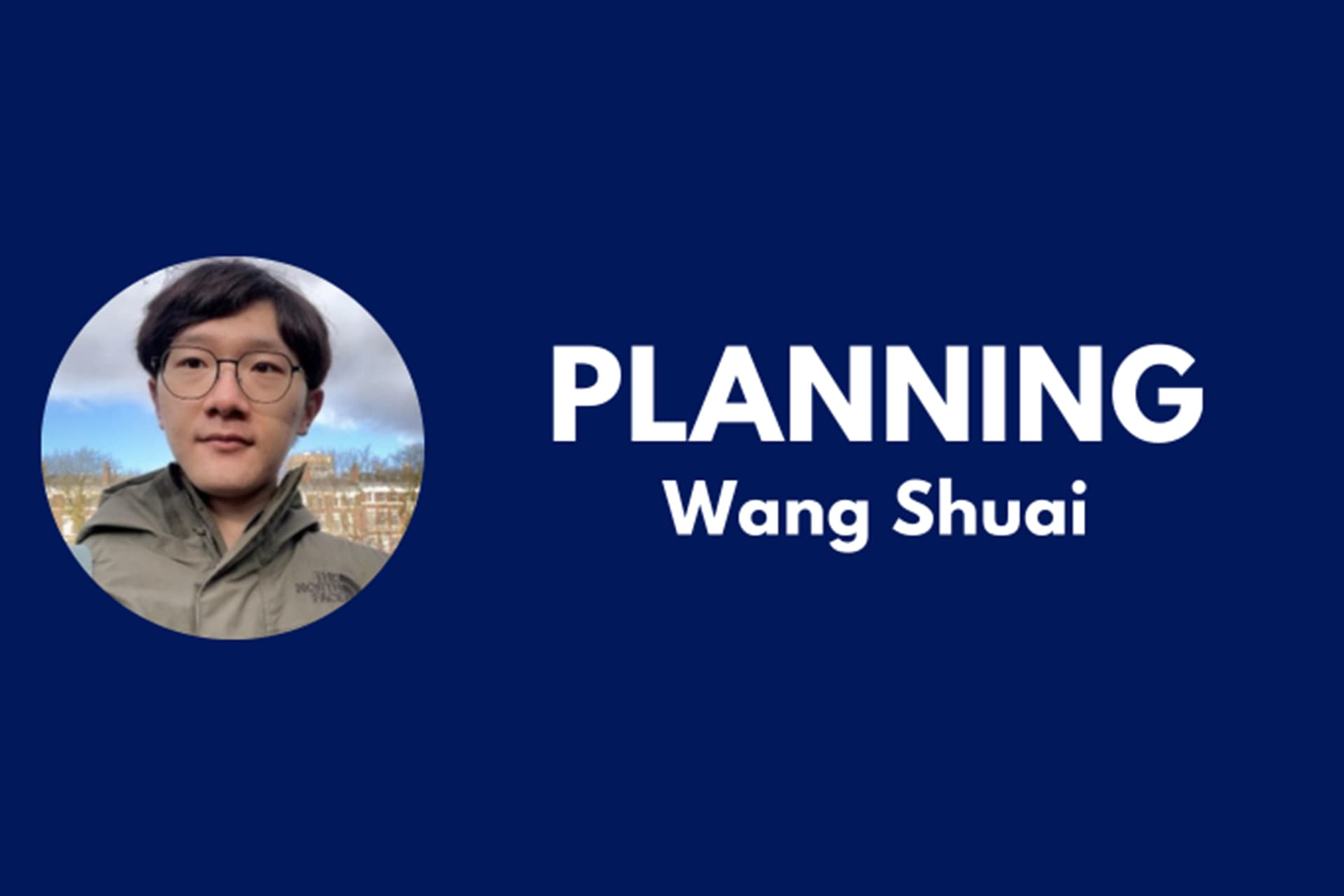 2+2 Planning student Wang Shuai