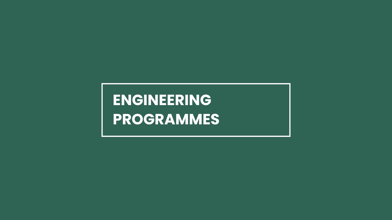 Engineering programmes