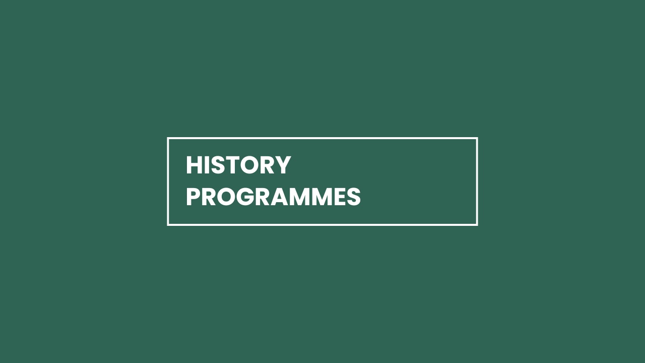 History programmes