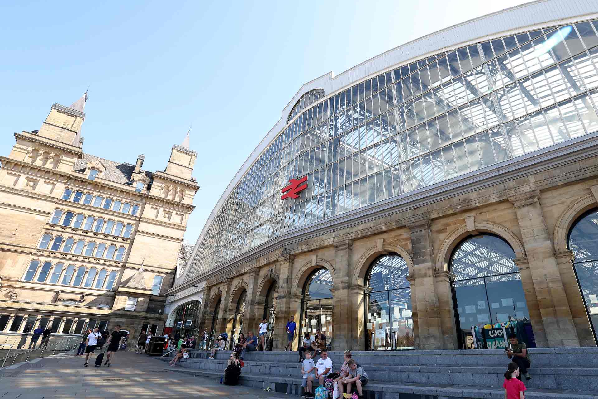 Exterior of Liverpool Lime Street Station