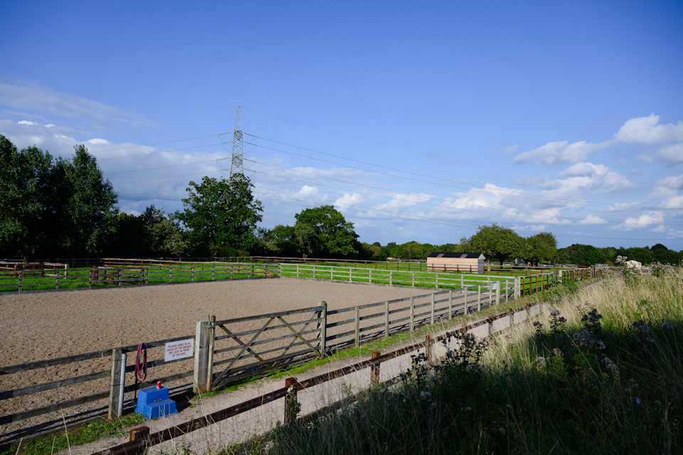 Farmland at the University of Liverpool Leahurst campus