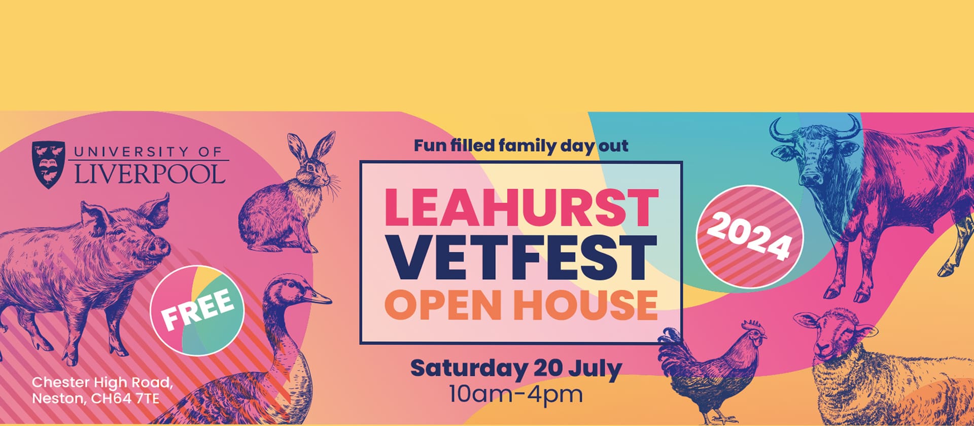 Leahurst VetFest Open House Banner
